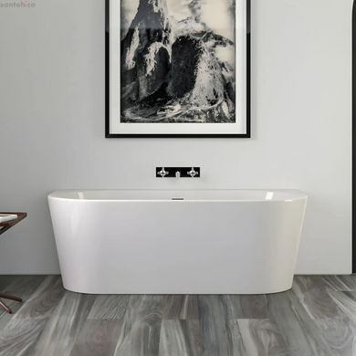 Ванна акрилова Knief Wall XS 165х75 білий глянсовий 0100-255