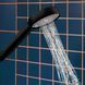 Душова система з термостатом Hansgrohe Activera S 240 1jet EcoSmart Showerpipe чорний матовий 28078670