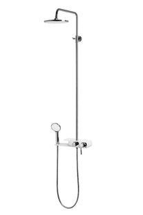 Душевой гарнитур Corsan KLAR FIBER CHROME WHITE CMN002