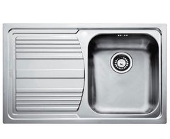 Кухонна мийка нерж. LLL 611-79 декор ліва Franke 101.0381.809