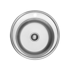 Кухонна мийка з нержавіючої сталі Kroner KRP Dekor-510 CV022768