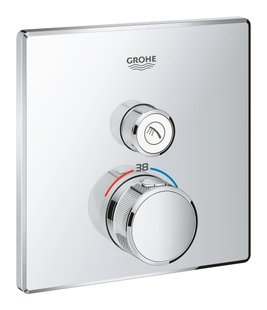 Термостат скрытого монтажа Grohe Grohtherm SmartControl 29123000 с одной кнопкой управления