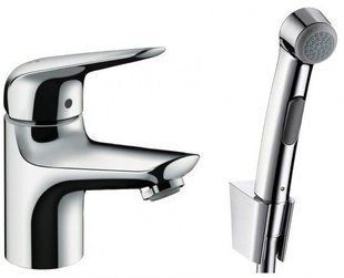 Смеситель для раковины с гигиеническим душем HANSGROHE Novus 71144000