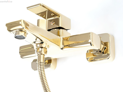 Змішувач для ванни REA ORIX GOLD золотий настінний REA-B5134