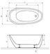 Ванна акриловая Excellent Olia 160x75 WAEX.OLI2.16WH