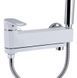 Змішувач для ванни Qtap Jay білий/хром QTJAY260CRW45554 з душовим гарнітуром
