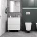 Тумба напольный Koller Pool Edge New 60 см белый глянцевий 2156130110 з умивальником