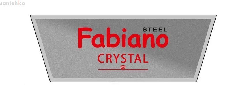 Кухонная мойка Fabiano Crystal антрацит 8221.301.1548
