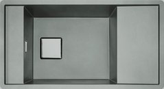 Кухонна мийка Franke Fresno FSG 611 (114.0652.656) гранітна - врізна - зворотний - колір Сірий камінь