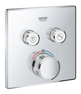 Термостат скрытого монтажа Grohe Grohtherm SmartControl 29124000 с двумя кнопками управления