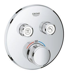 Термостат прихованого монтажу Grohe Grohtherm SmartControl 29119000 з двома кнопками керування