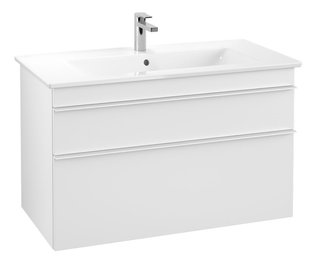 Тумба подвесная Villeroy & Boch Venticello 100 см белый матовый A92602MS4104AL01 с раковиной