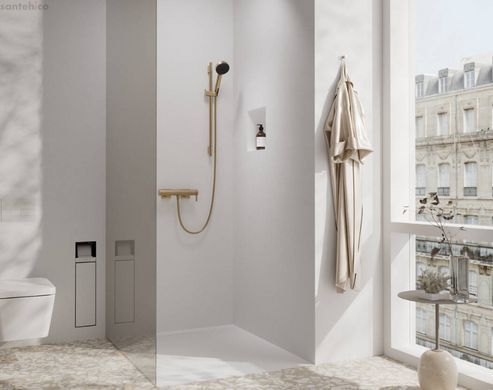 Смеситель для душа Hansgrohe Tecturis S шлифованная бронза 73620140