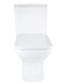 Унитаз напольный Qtap Aries Rimless QT03228302W с бачком и сиденьям Soft Close