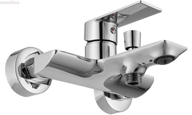 Смеситель для ванны REA URBAN CHROME хром настенный REA-B9906