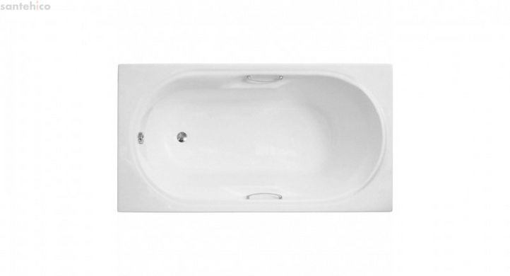 Акриловая ванна Polimat Lux 150x75 00338 белая 00338