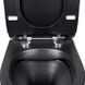 Інсталяція Grohe Rapid SL 3884000G з клавішею Skate Cosmopolitan чорною матовою + Унітаз підвісний Qtap Robin чорний матовий QT1333046ENRMB з сидінням soft-close