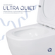 Унитаз напольный Qtap Jay Eco Ultra Quiet QTJAY27W48749 с бачокм и сиденьям Soft Close