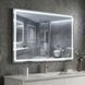 Зеркало AquA PooL Aqua 100x70 88-Hra100s70-CWDd-mK с профилем матовый алюминий и Led посветкой