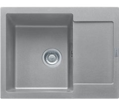 Кухонна мийка з сифоном граніт MRG 611-62 сірий камінь Franke 114.0565.115