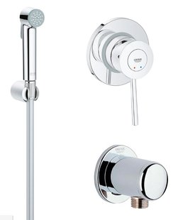 Гигиенический душ Grohe QuickFix Bau Classic с Vitalio trigger хром UA202616QF