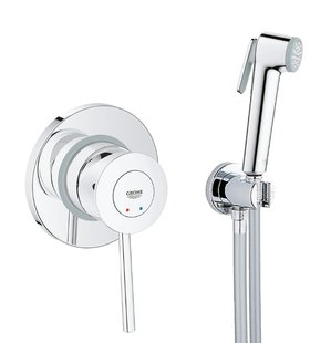 Гігієнічний душ Grohe Bau Classic з New Tempesta-F хром UA11104802