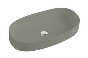 Умывальник керамический 68 см Artceram Cognac, grey olive (COL005 15; 00)