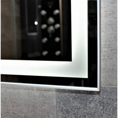 Зеркало Dusel DE-M0061S1 Silver 70х90 см