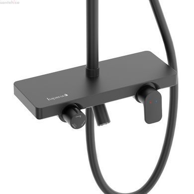 Душевая система Imprese Modus D черный матовый t030B08210SQ