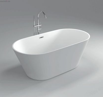 Ванна акрилова окремостояча Dusel 170x80 біла DU103