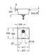 Мойка для кухни Grohe K700U 457х406 композитная черный 31653AP0