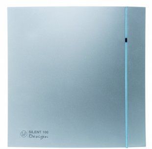 Малошумний вентилятор Soler & Palau SILENT-100 CZ SILVER DESIGN 3C