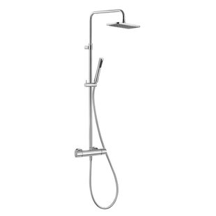 Душевая система KLUDI A-QA DUAL SHOWER SYSTEM с термостатом латунь хром 4909505-00