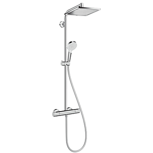 ДУШЕВАЯ СИСТЕМА HANSGROHE CROMETTA E SHOWERPIPE ECOSMART 240 1JE 27281000