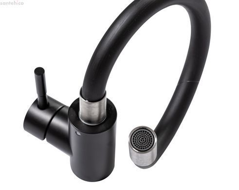 Смеситель для раковины (умывальника) REA CLEVER черный REA-B5698