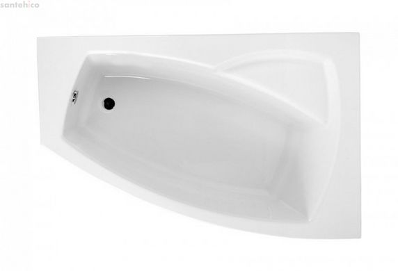 Акриловая ванна Polimat Frida II 160x105 P 00978 белая, правая