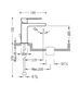 Змішувач для раковини Tres Class-tres (20510301D)