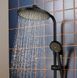 Душевая система Hansgrohe Activera S 240 1jet EcoSmart Reno Varia черный матовый 28074670 без смесителя