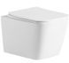 Унітаз підвісний Devit Balance Square Vortex Flush DBS71051111W із сидінням Soft Close