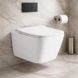 Унітаз підвісний Devit Balance Square Vortex Flush DBS71051111W із сидінням Soft Close