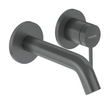 Смеситель для раковины Hansgrohe Tecturis S черный матовый хром 73350340