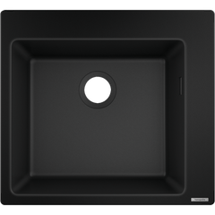 Мийка для кухні вбудована Hansgrohe S51 S510-F450 SilicaTec чорний графіт 43312170