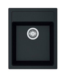 Кухонна мийка з сифоном тектонайт SID 610-40 чорний Franke 114.0497.988