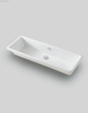 Керамічна раковина 90 см Artceram Gea, white glossy (GEL002 01; 00)