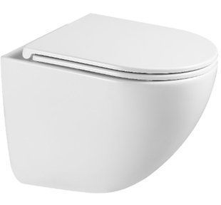 Унітаз підвісний Devit Unda Vortex Flush DUN0930111W із сидінням Soft Close