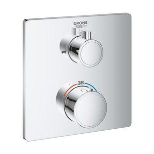 Термостат скрытого монтажа Grohe Grohtherm хром 24080000