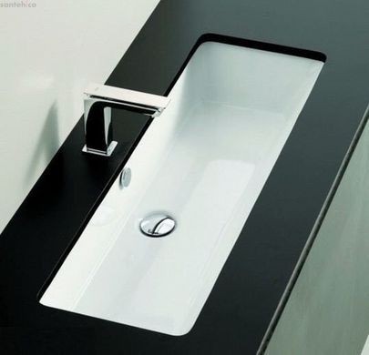 Керамічна раковина 90 см Artceram Gea, white glossy (GEL002 01; 00)