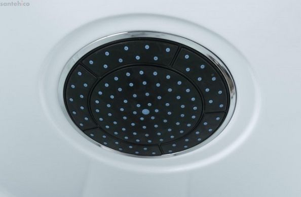 Душевой бокс GM 120x80 (Профиль - сатин, стекло - серое) GM-1510 правый