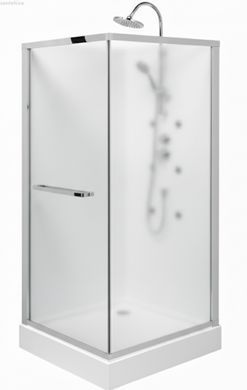 Душевой бокс Grace 90х90 (профиль - хром, стекло - матовое)  SLD-319СН