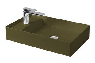 Умывальник керамический 60 см Artceram Scalino, cement mate (SCL003 24; 00)